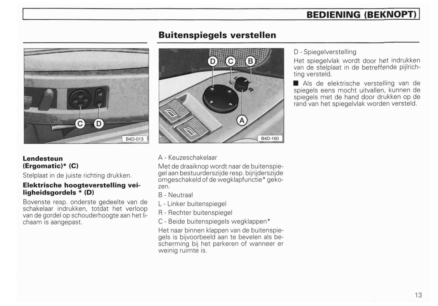 1994-2002 Audi A8/S8 Gebruikershandleiding | Nederlands