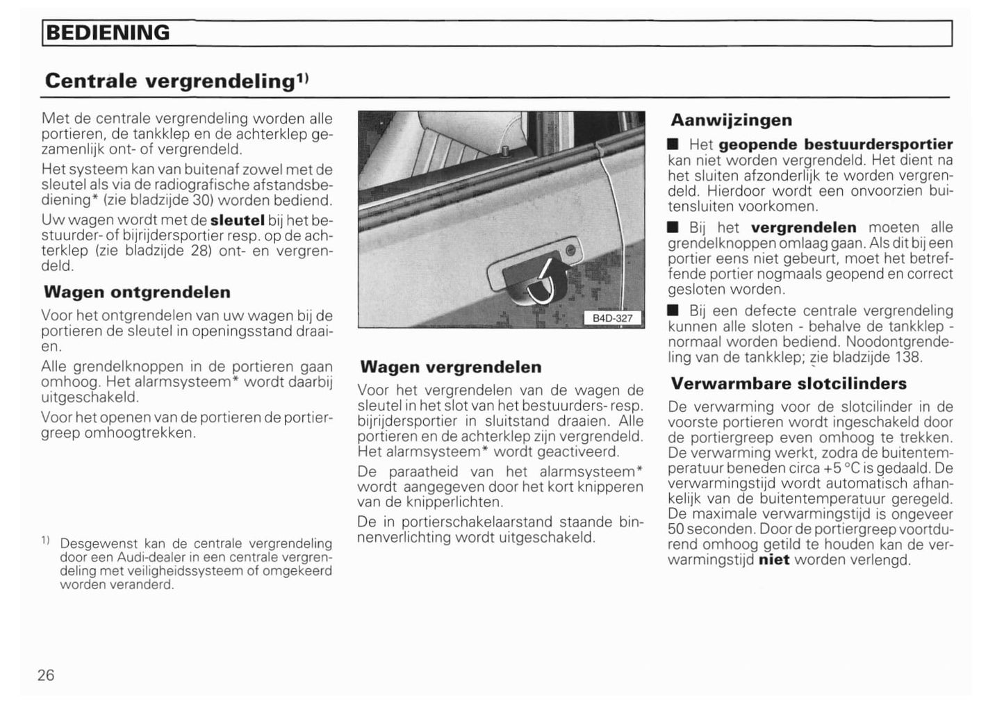 1994-2002 Audi A8/S8 Gebruikershandleiding | Nederlands