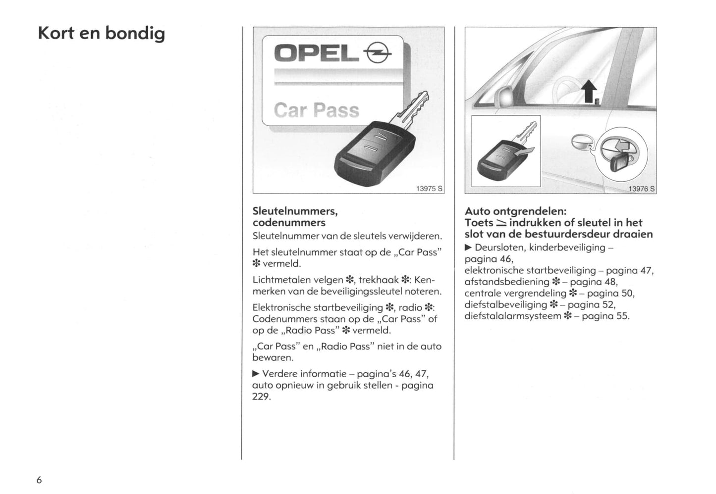 2003-2005 Opel Meriva Bedienungsanleitung | Niederländisch