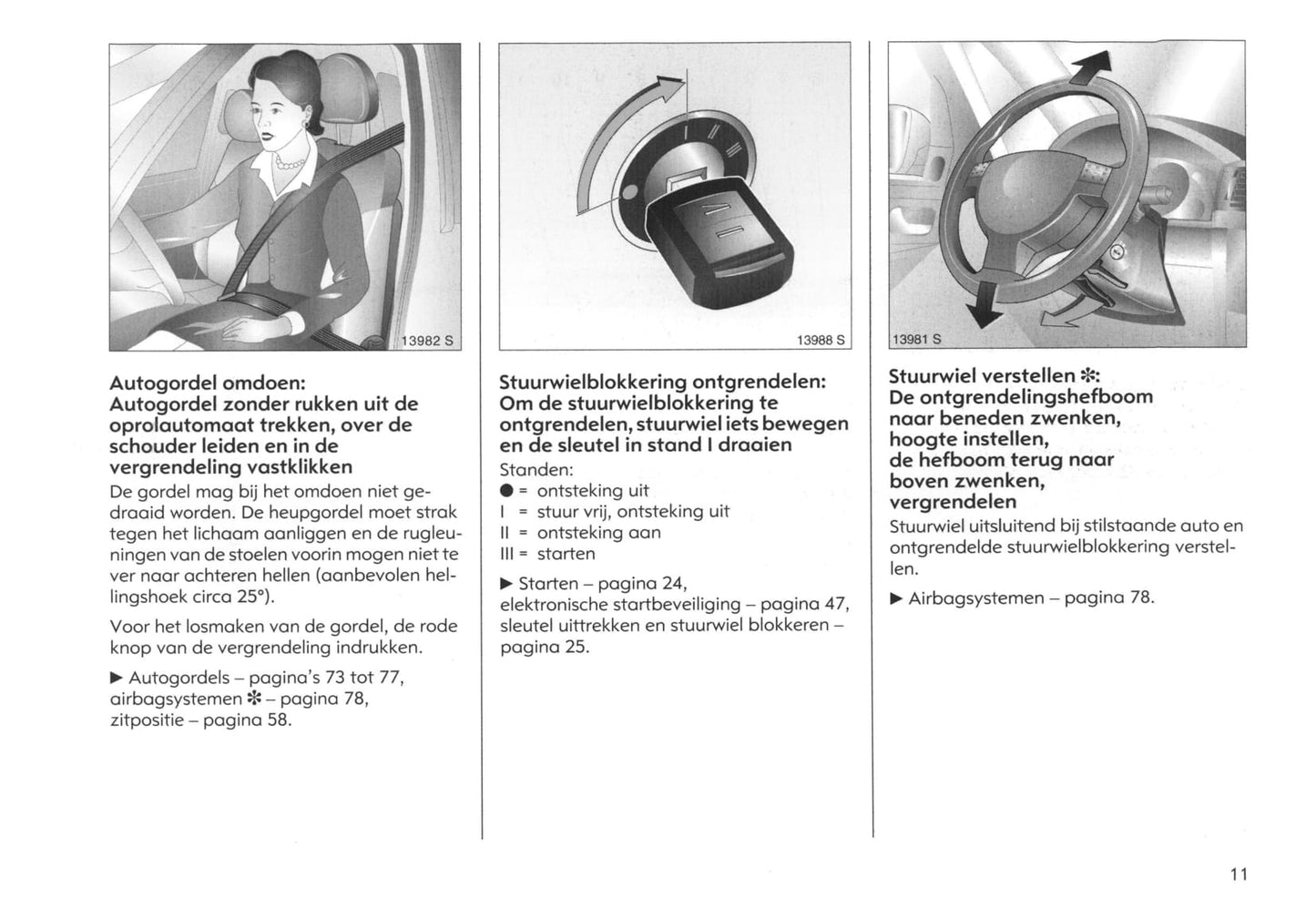 2003-2005 Opel Meriva Bedienungsanleitung | Niederländisch