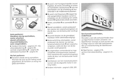 2003-2005 Opel Meriva Bedienungsanleitung | Niederländisch