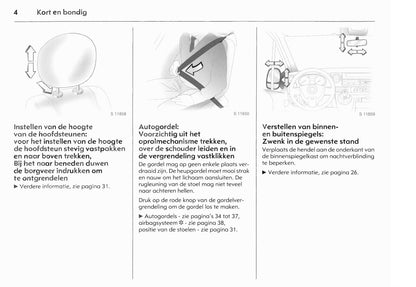 2006-2010 Opel Movano Owner's Manual | Dutch