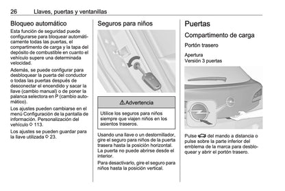 Opel Astra GTC Manual de infoentretenimiento 2011 - 2018