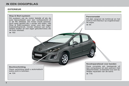 2012-2013 Peugeot 308 Manuel du propriétaire | Néerlandais