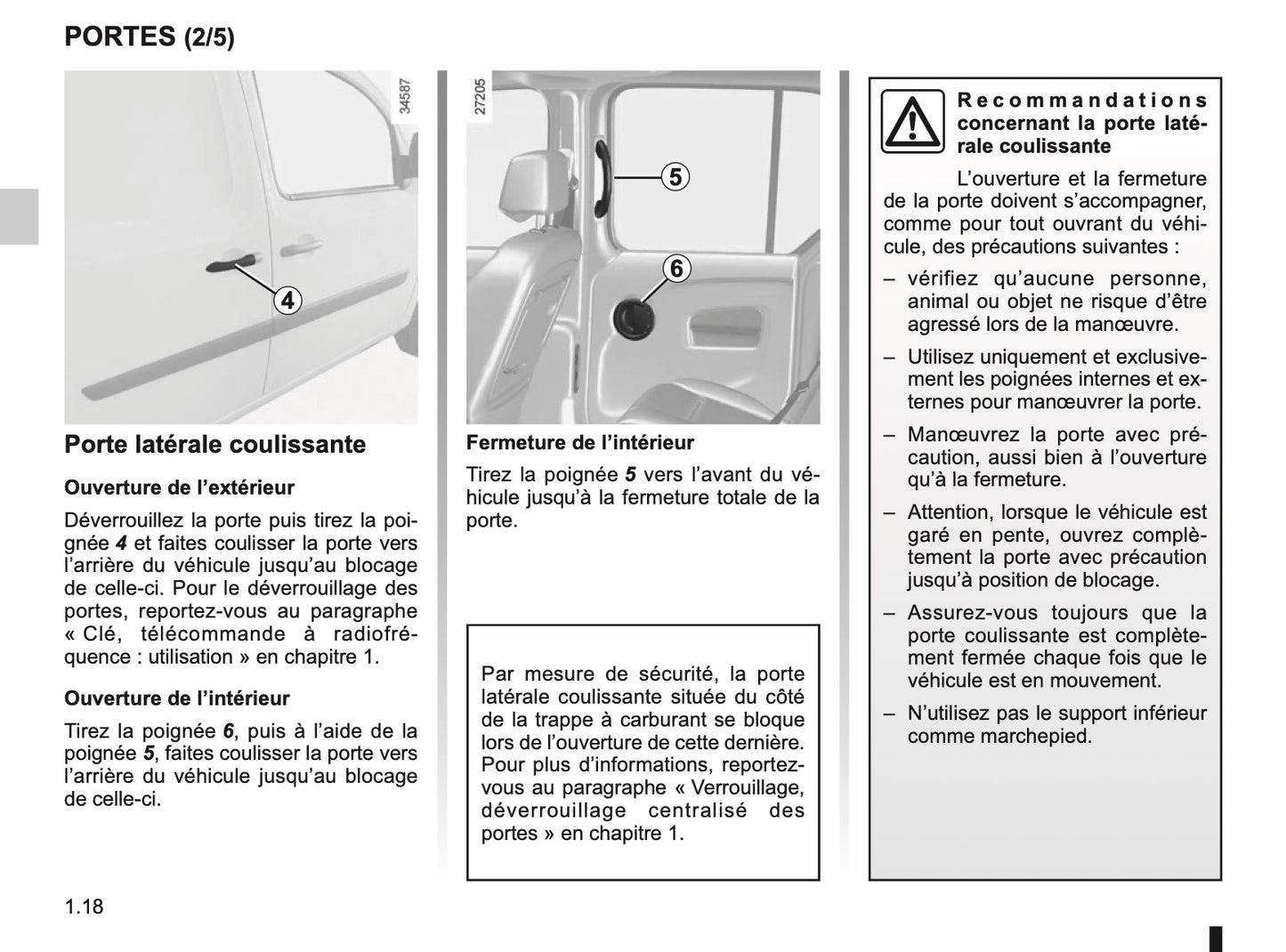 2012-2013 Renault Kangoo Manuel du propriétaire | Français