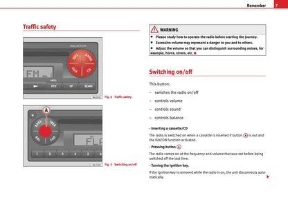 Seat Radio Alana Mp3 Owners Manual