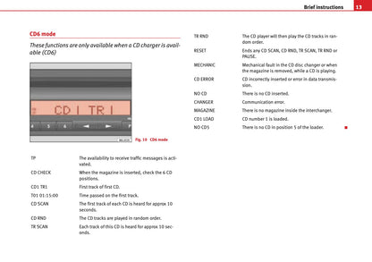 Seat Radio Alana Mp3 Owners Manual