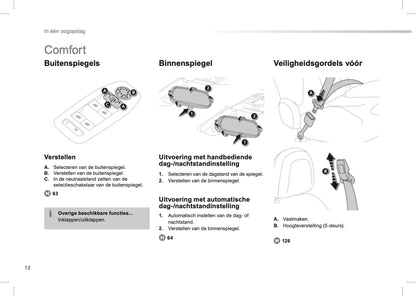 2012-2013 Peugeot 208 Bedienungsanleitung | Niederländisch