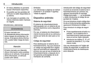 Opel Combo Manual de infoentretenimiento 2011 - 2017