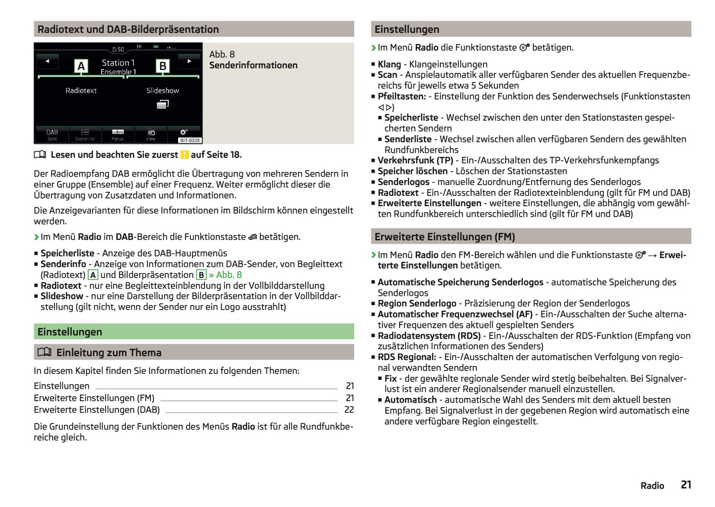 Skoda Amundsen Und Bolero Infotainment Bedienungsanleitung 2015