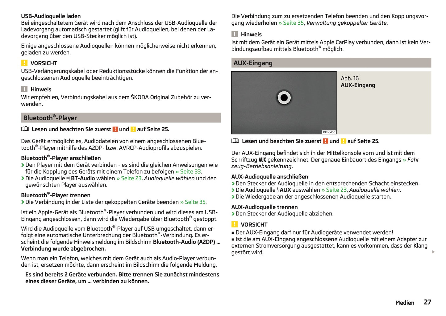 Skoda Amundsen Und Bolero Infotainment Bedienungsanleitung 2015