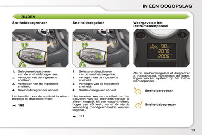 2005-2006 Peugeot 207 Gebruikershandleiding | Nederlands