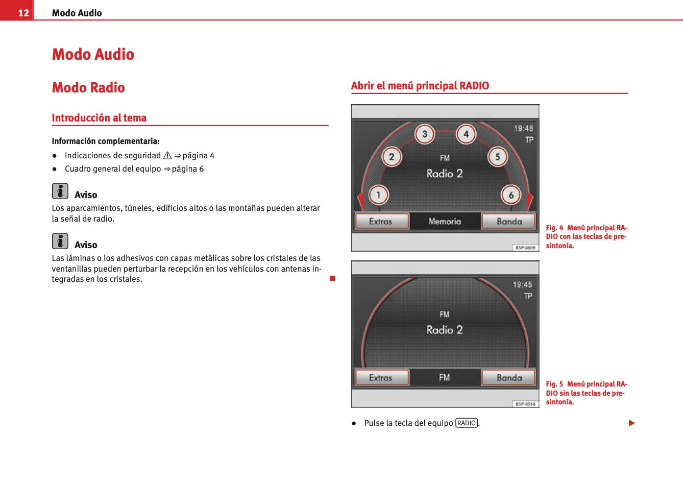 Seat Media System 2.2 Manual de Instrucciones 2010 - 2015