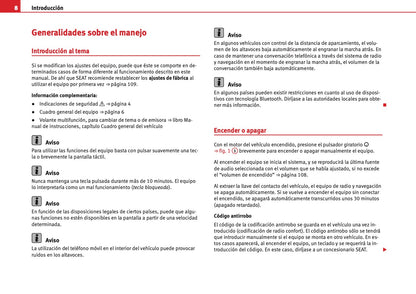 Seat Media System 2.2 Manual de Instrucciones 2010 - 2015