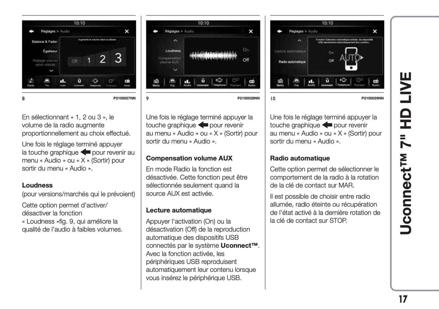 Fiat Tipo Uconnect HD Nav Libertto Uso Manutenzione  2016 - 2018