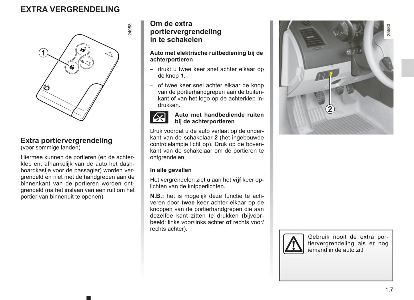 2008-2009 Renault Mégane Bedienungsanleitung | Niederländisch