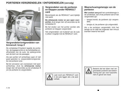 2008-2009 Renault Mégane Bedienungsanleitung | Niederländisch