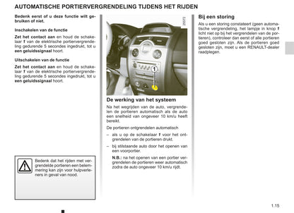 2008-2009 Renault Mégane Bedienungsanleitung | Niederländisch