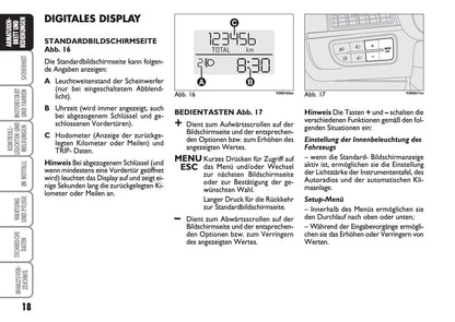 2013-2014 Fiat Linea Owner's Manual | German