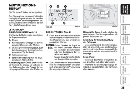 2013-2014 Fiat Linea Owner's Manual | German