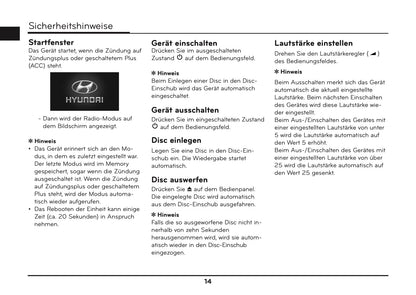 Hyundai Santa Fe Audio- & Navigationssystem Bedienungsanleitung 2010