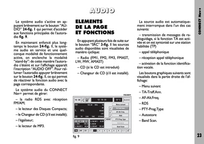 Fiat Stilo Connect Nav+  Guide d'utilisation 2004 - 2018