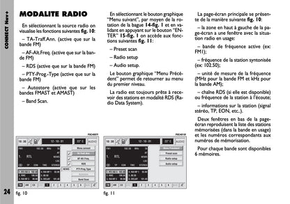 Fiat Stilo Connect Nav+  Guide d'utilisation 2004 - 2018