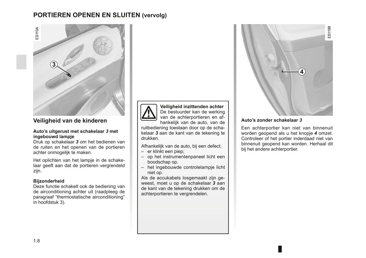 2006-2014 Renault Espace Manuel du propriétaire | Néerlandais