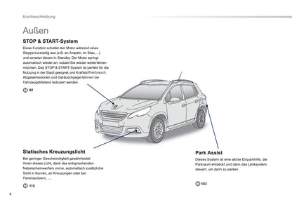 2016-2018 Peugeot 2008 Gebruikershandleiding | Duits