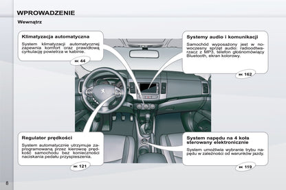 2011-2012 Peugeot 4007 Manuel du propriétaire | Polonais