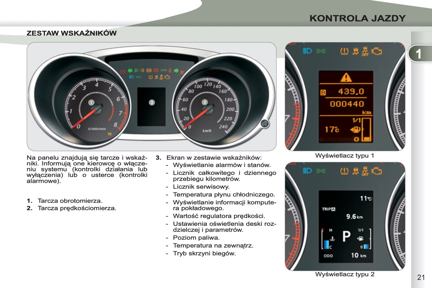 2011-2012 Peugeot 4007 Manuel du propriétaire | Polonais