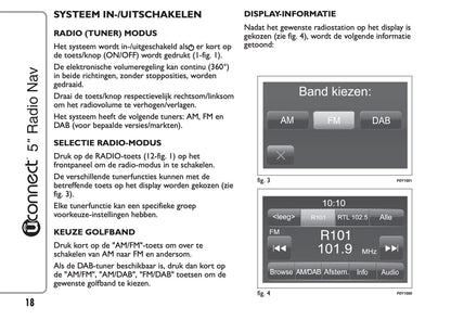 Fiat 500L Uconnect Radio NAV 5.0 Handleiding 2015