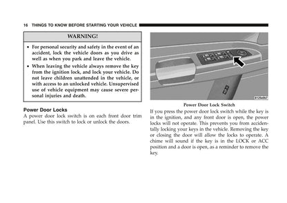 2006 Dodge Charger Owner's Manual | English