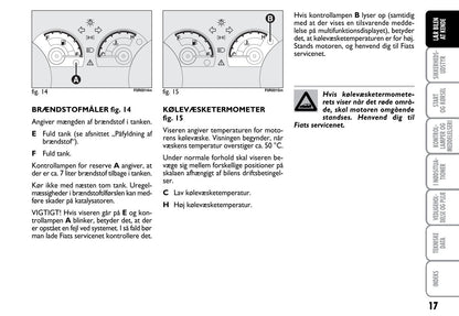 2012-2013 Fiat Linea Owner's Manual | Danish