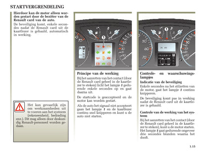 2001-2005 Renault Laguna Manuel du propriétaire | Néerlandais