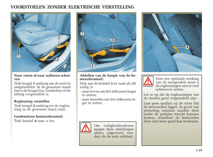 2001-2005 Renault Laguna Manuel du propriétaire | Néerlandais