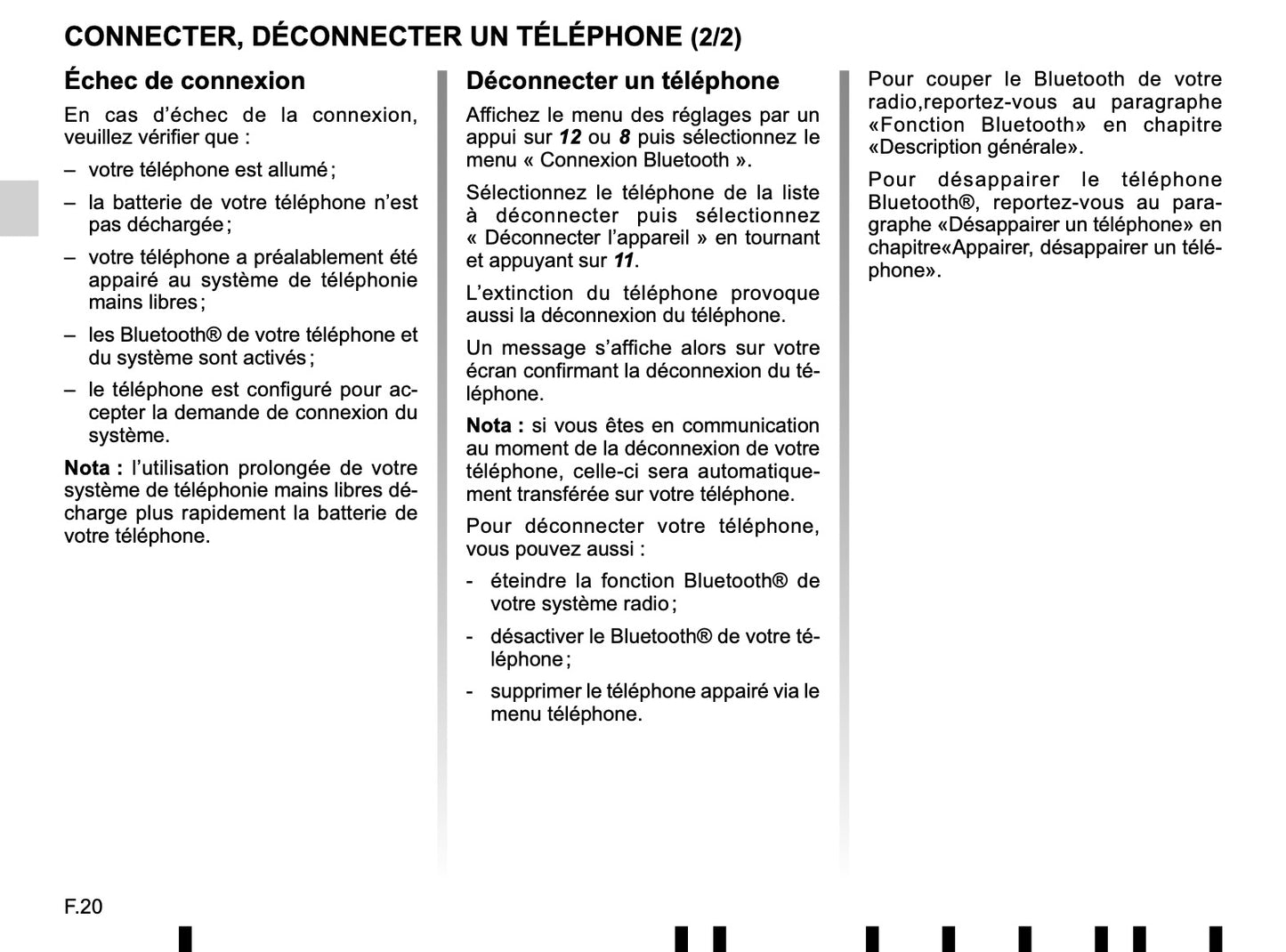 Renault Radio Classic de Instrucciones 2016