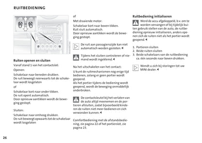 2001-2006 Mini Cooper/Cooper S/One/One Diesel Gebruikershandleiding | Nederlands