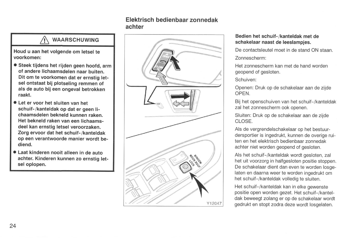 1996-2000 Toyota Picnic Manuel du propriétaire | Néerlandais