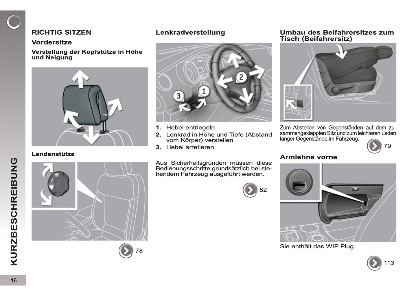 2012-2013 Peugeot 3008 HYbrid4 Bedienungsanleitung | Deutsch