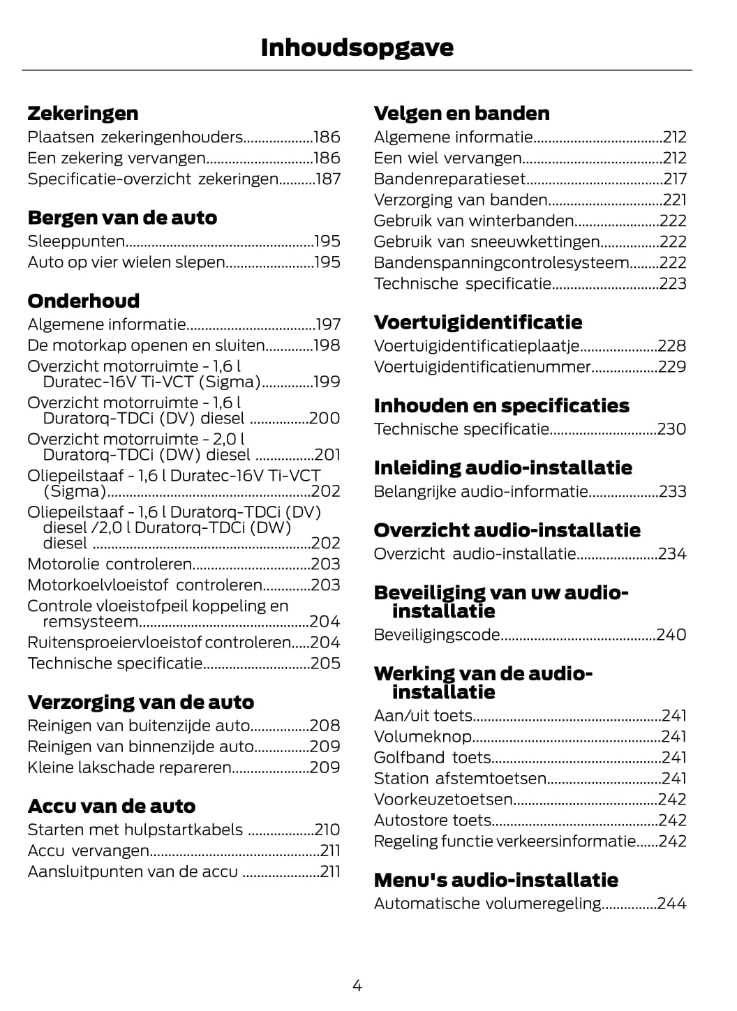 2011-2012 Ford C-Max/Grand-C-Max Gebruikershandleiding | Nederlands