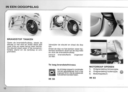 2007-2008 Peugeot 107 Gebruikershandleiding | Nederlands