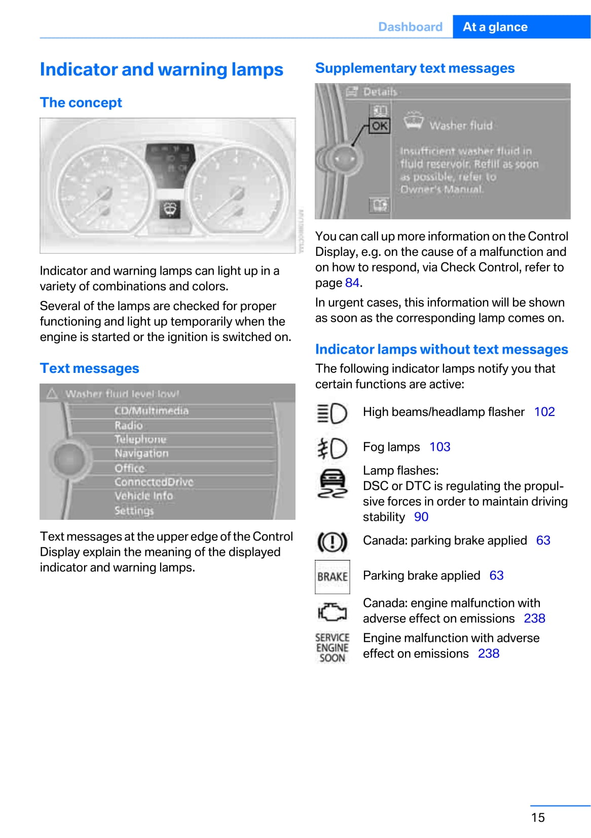 2010-2011 BMW 1 Series Owner's Manual | English