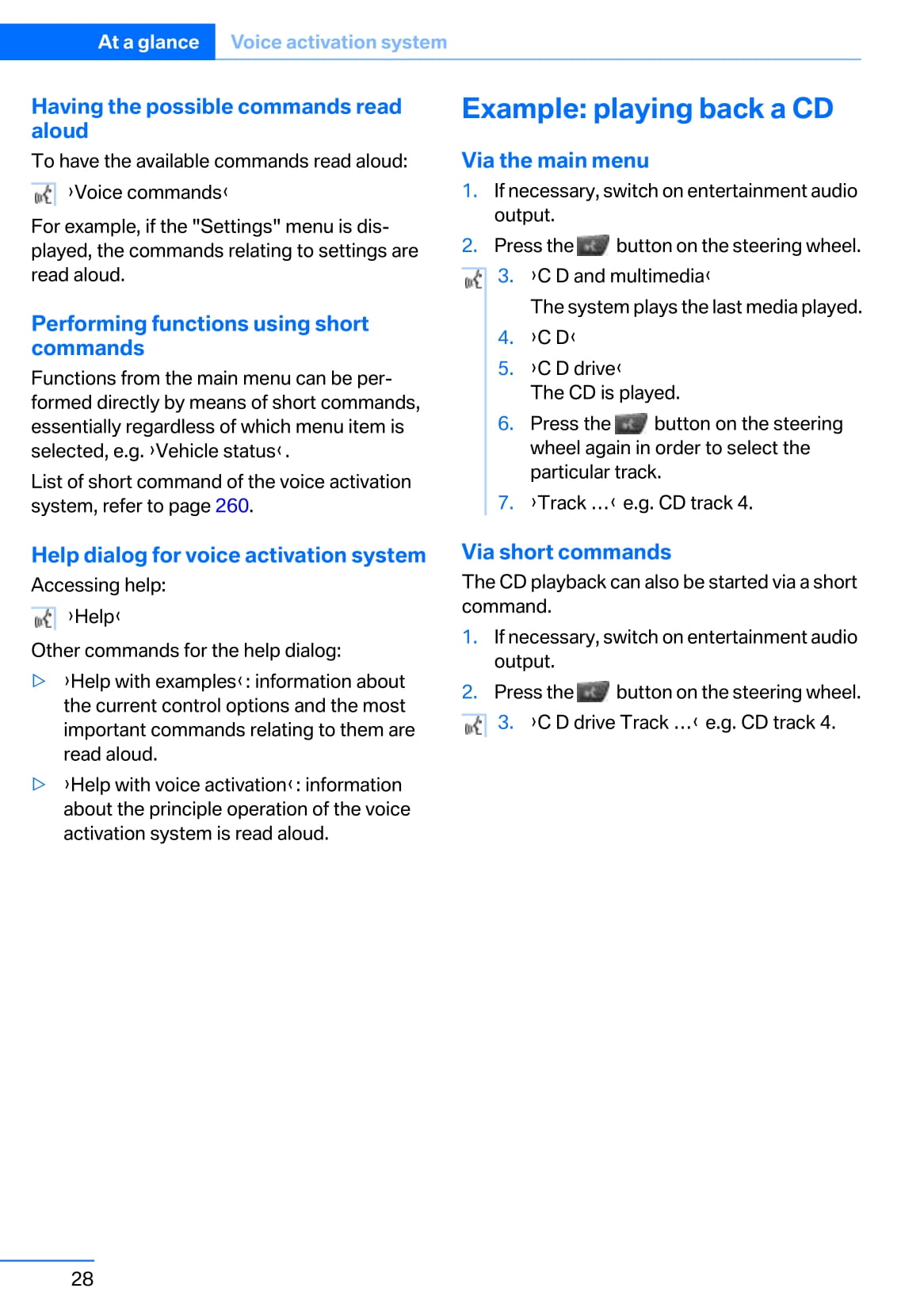 2010-2011 BMW 1 Series Owner's Manual | English