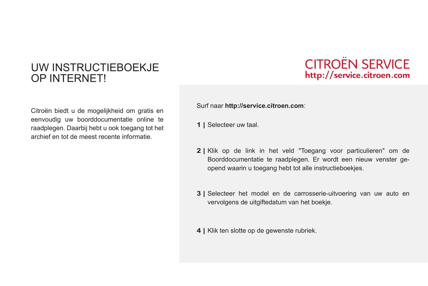 2011-2013 Citroën C3 Gebruikershandleiding | Nederlands