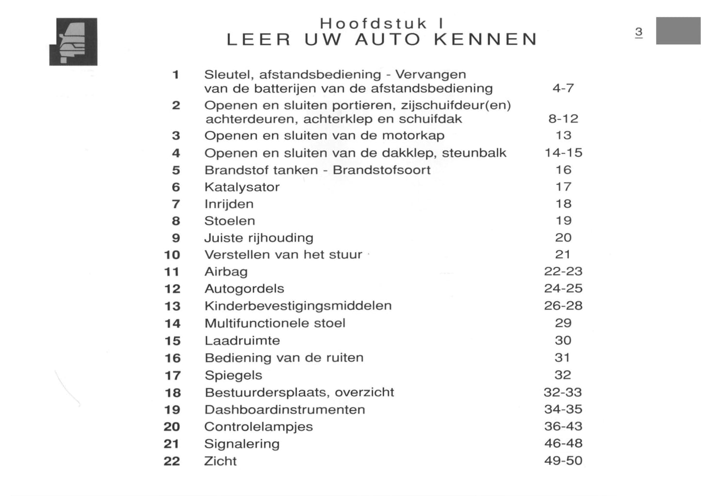 2000-2001 Citroën Berlingo Gebruikershandleiding | Nederlands