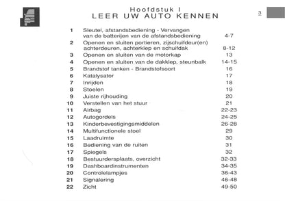 2000-2001 Citroën Berlingo Gebruikershandleiding | Nederlands