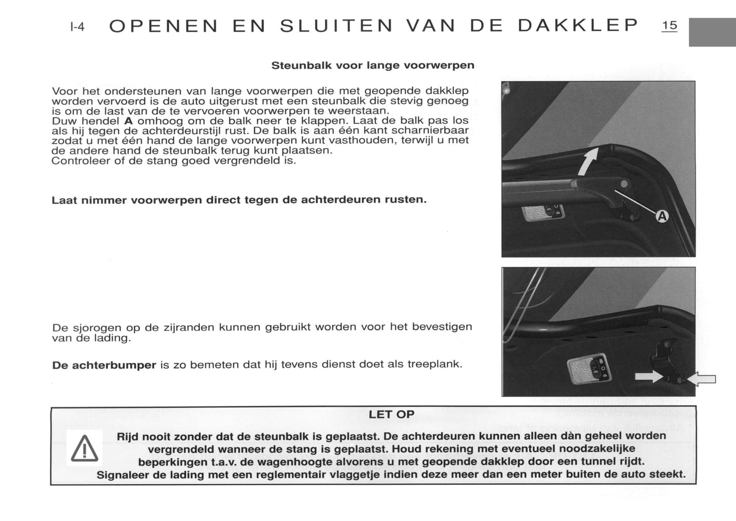 2000-2001 Citroën Berlingo Gebruikershandleiding | Nederlands