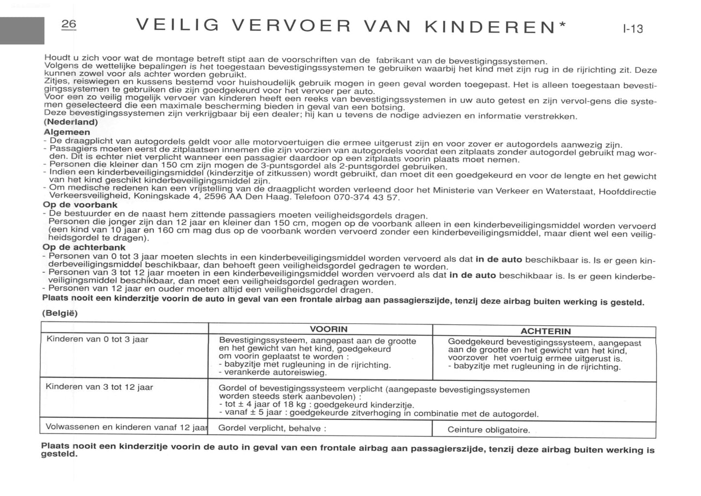 2000-2001 Citroën Berlingo Gebruikershandleiding | Nederlands