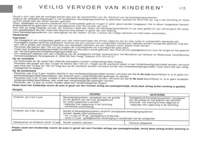 2000-2001 Citroën Berlingo Gebruikershandleiding | Nederlands